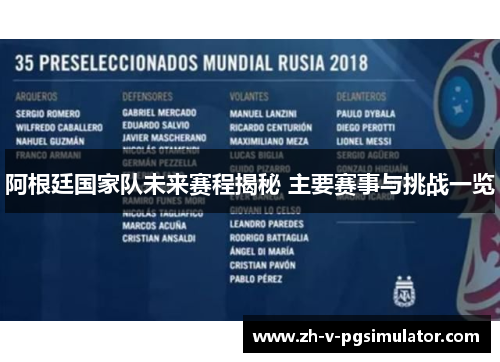 阿根廷国家队未来赛程揭秘 主要赛事与挑战一览