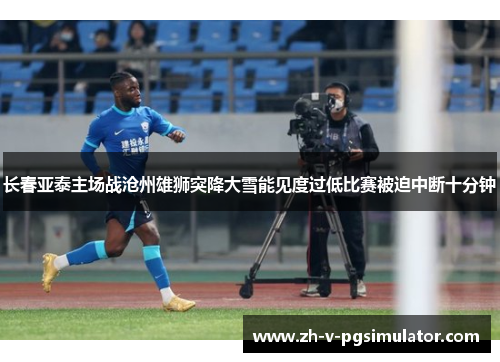 长春亚泰主场战沧州雄狮突降大雪能见度过低比赛被迫中断十分钟